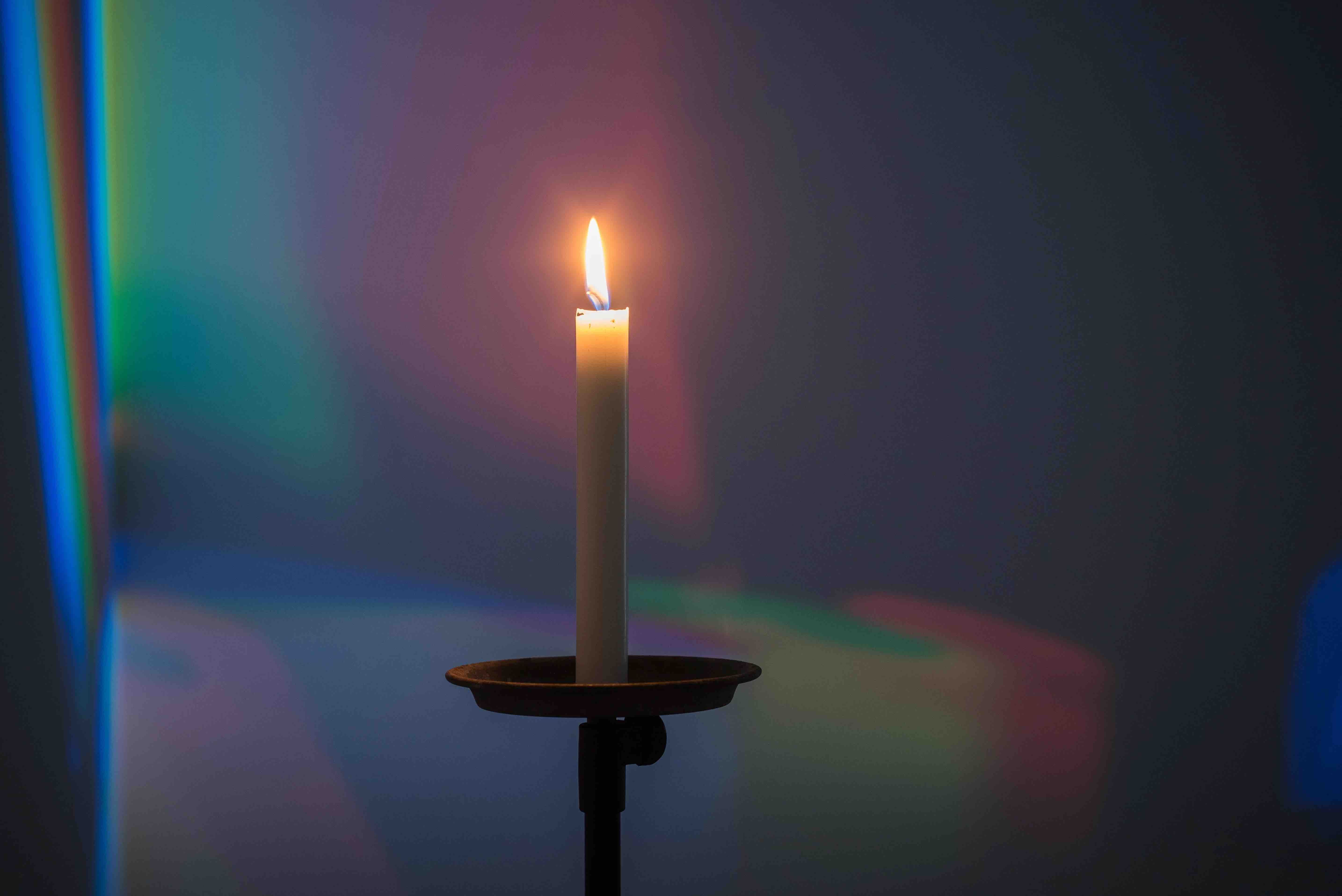 Naim June Paik One Candle (1988)